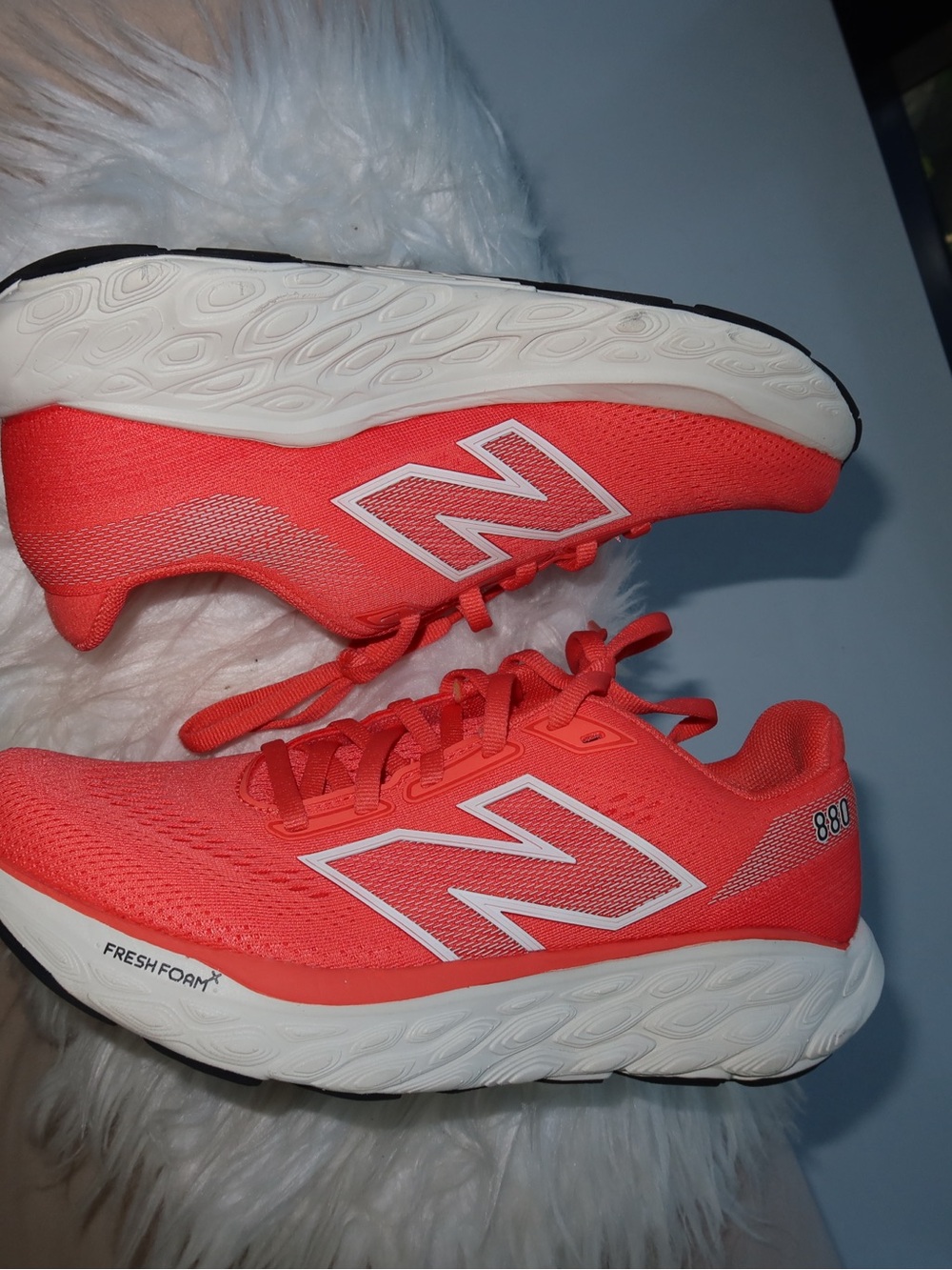New Balance Fresh Foam X 880 Running Shoes Coral Pink Women’s Size 7